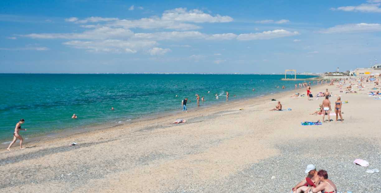 Море и пляж в Санаторий Полтава Крым
